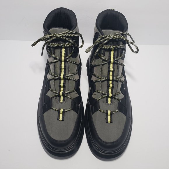NEW Dr. Martens Boury Casual / Work Boots Lace Up Black Gray Men\'s Size 13 main image 4